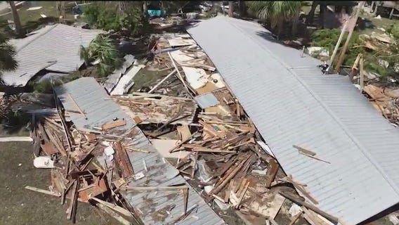 Idalia destroys small Florida town