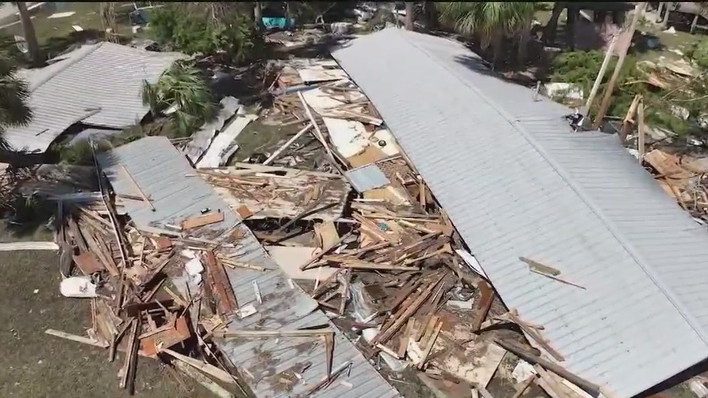 Idalia destroys small Florida town