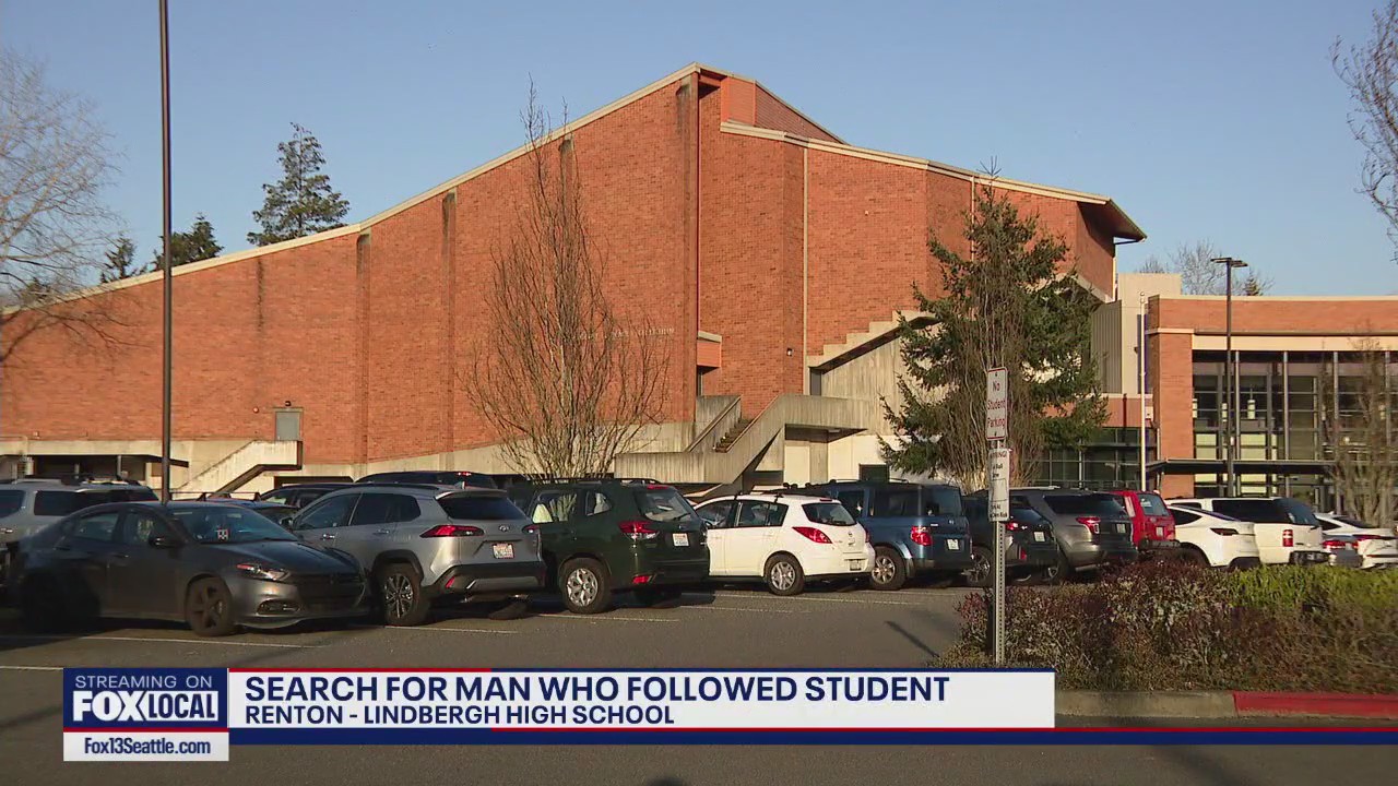 Renton, WA teen escapes from stalker into high school