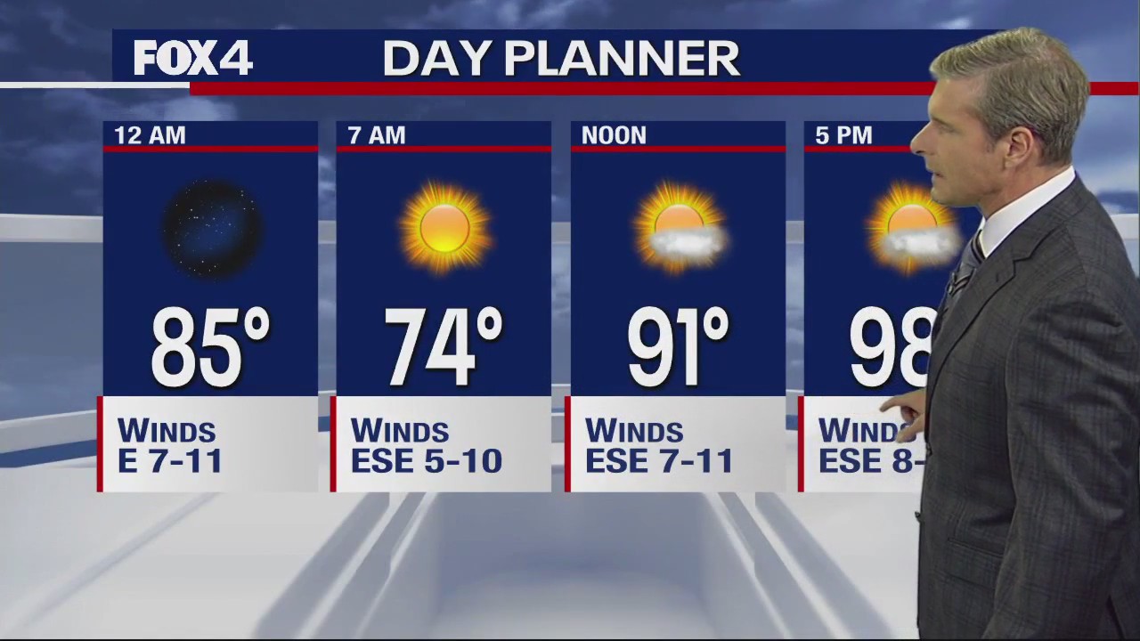 Dallas Weather: Sept. 1 overnight forecast