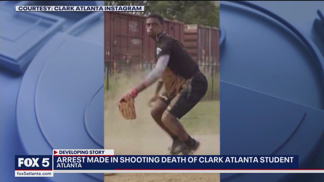 Arrest made in shooting death of CAU baseball player | FOX 5 Atlanta