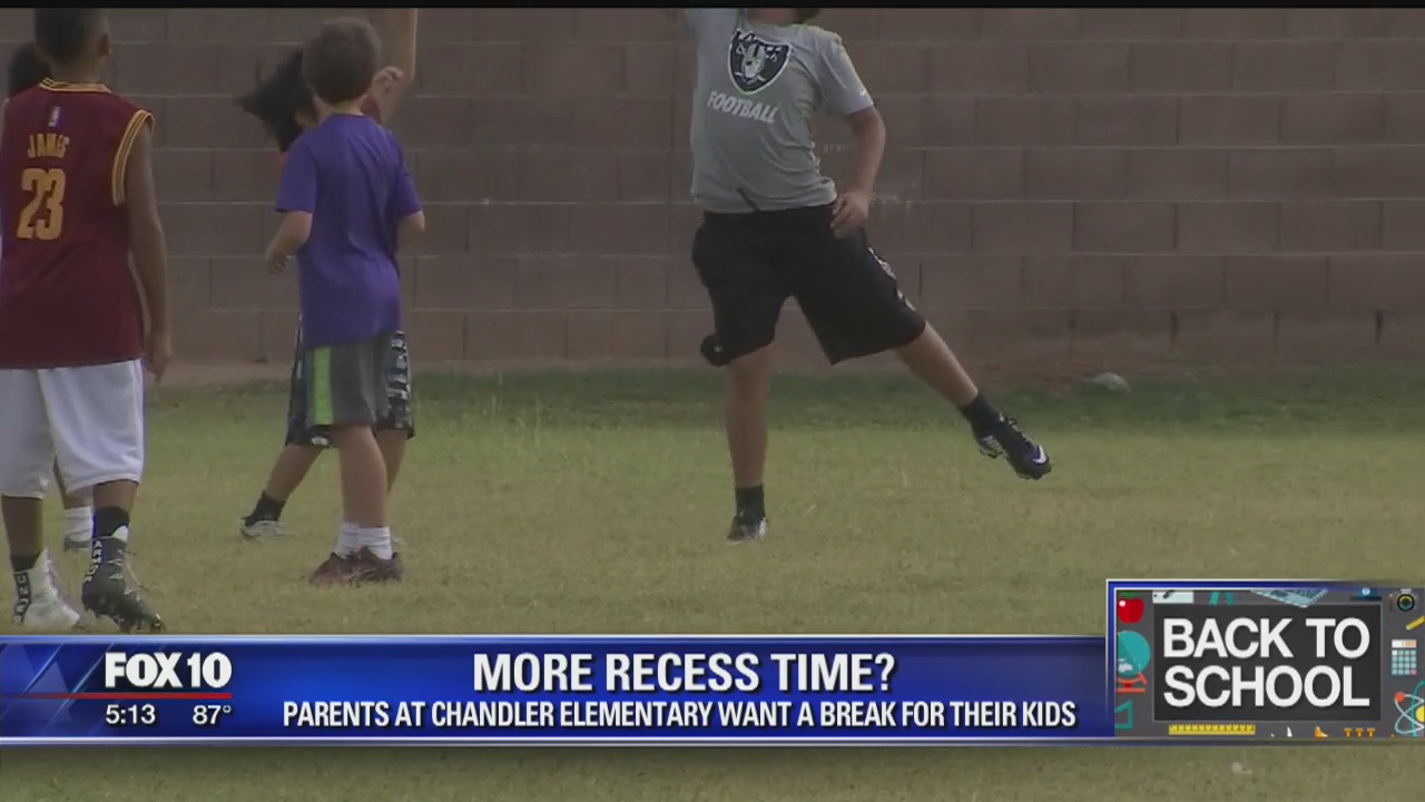 More recess time? Parents want a break for their kids