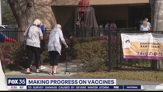 Seminole County administers vaccines at Hindu Society Temple