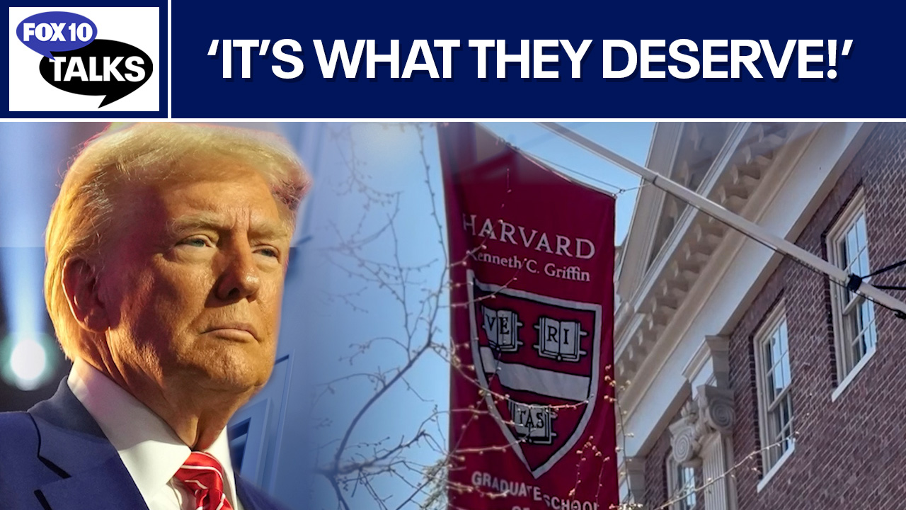 Trump escalates his feud with Harvard l FOX 10 Talks