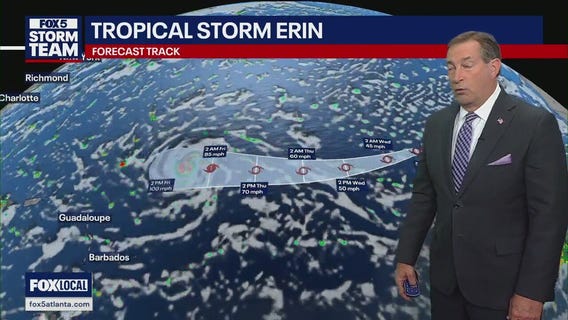 Tuesday evening forecast