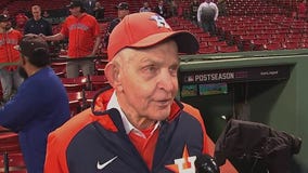 Houston Astros fans make the trek to Boston for ALCS