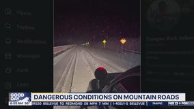 Dangerous conditions on SR-18 over Tiger Mountain summit