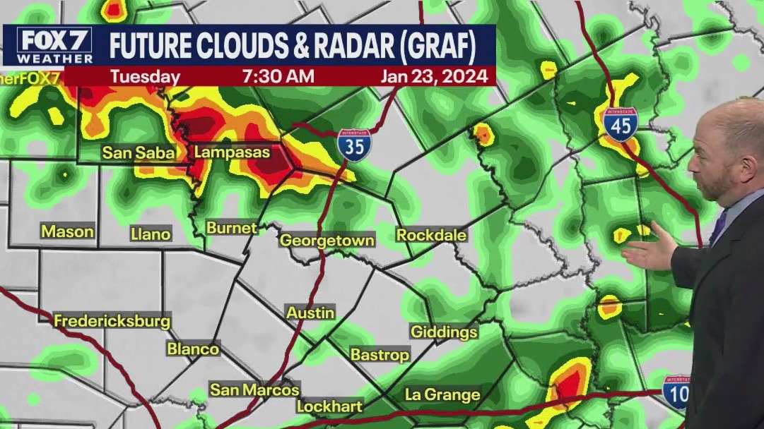 Austin weather: More rain coming