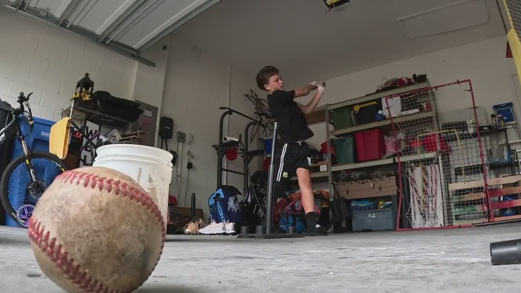 Local student aims to be first MLB player with prosthetic leg