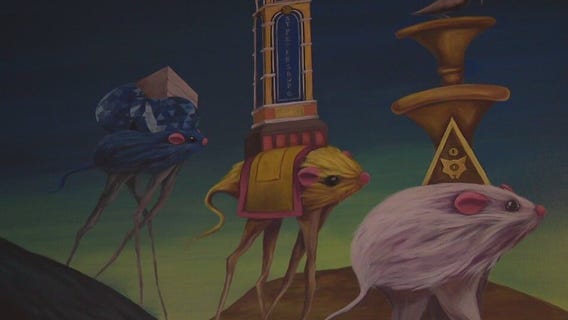 'Outside In,' murals at the Dali Museum