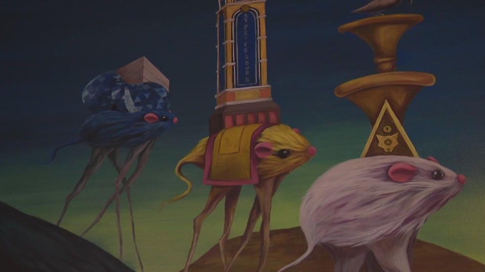 'Outside In,' murals at the Dali Museum