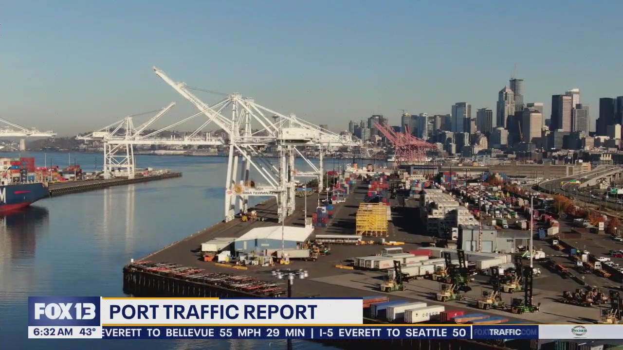 Seattle port traffic report