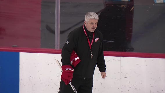 Streaking Red Wings prepare for road trip