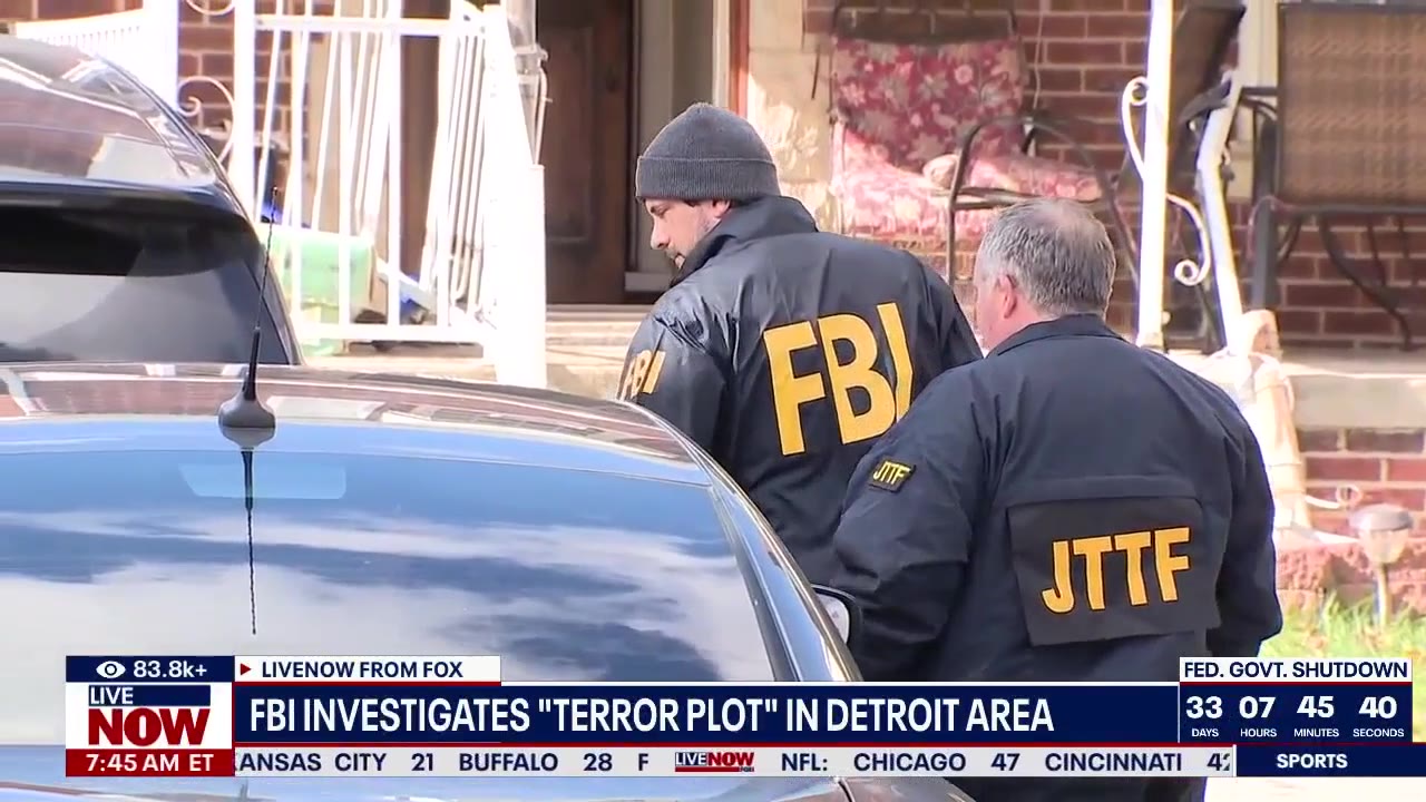 UPDATE: FBI Investigating "Terror Plot" in Michigan