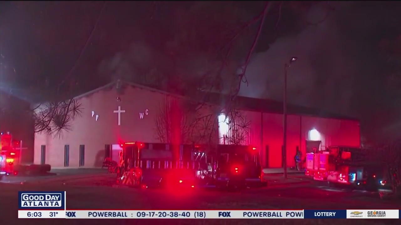 Fire damages DeKalb County church | FOX 5 Atlanta