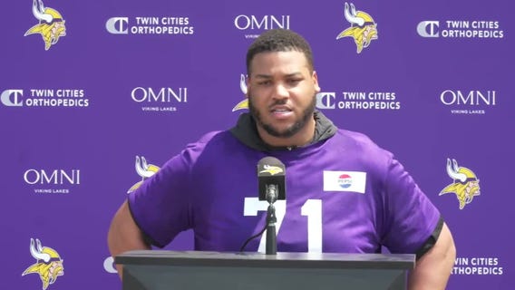 Christian Darrisaw talks massive contract extension (FULL PRESSER)