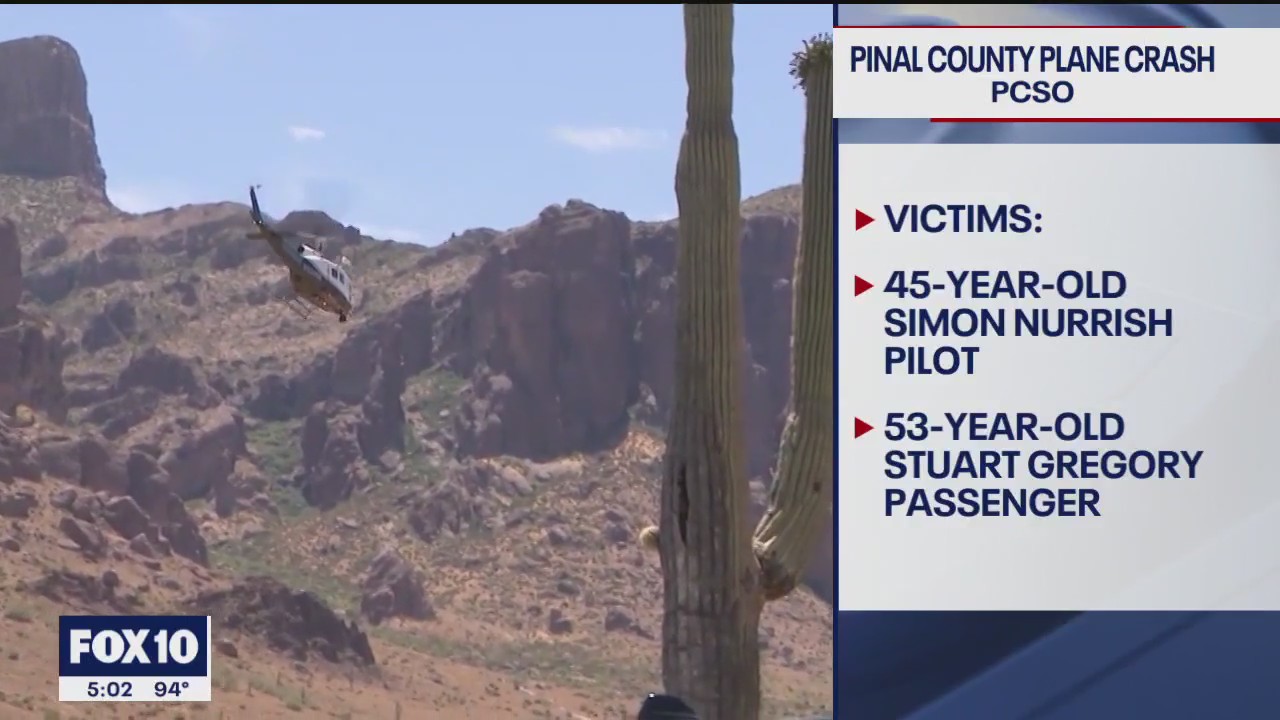 2 men killed in Arizona plane crash identified | FOX 10 Phoenix