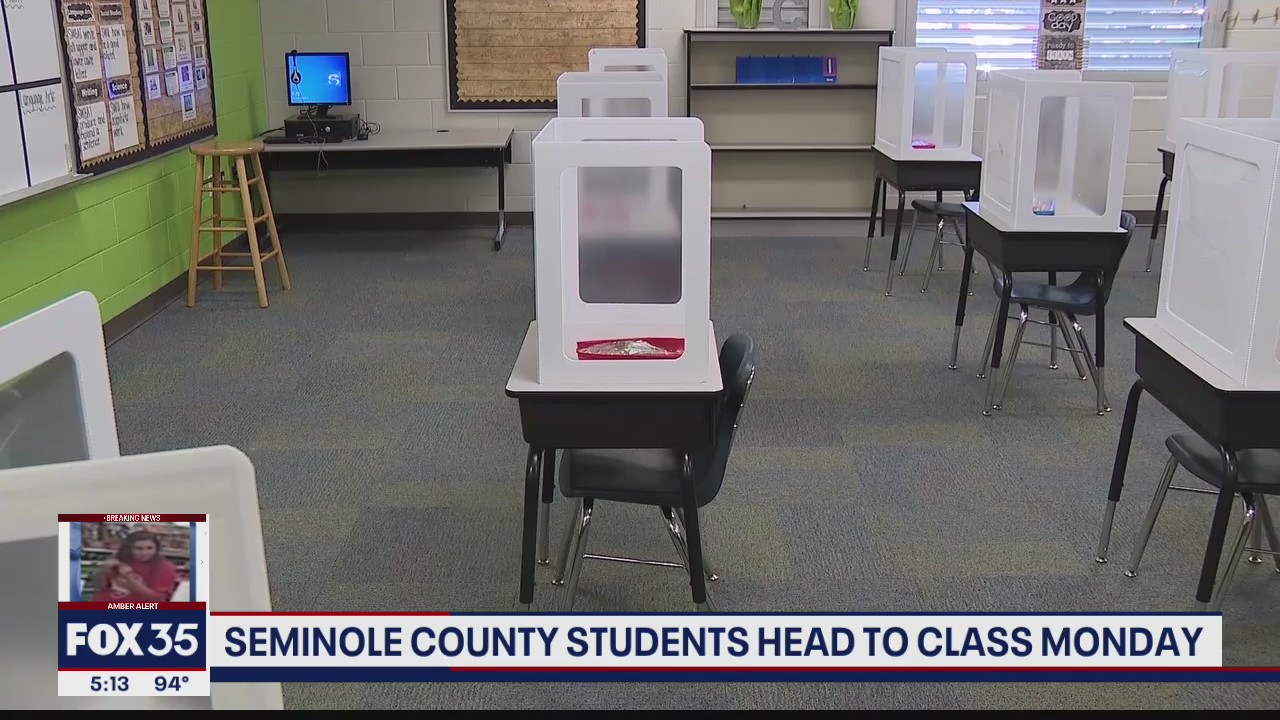 Seminole County students head to class Monday