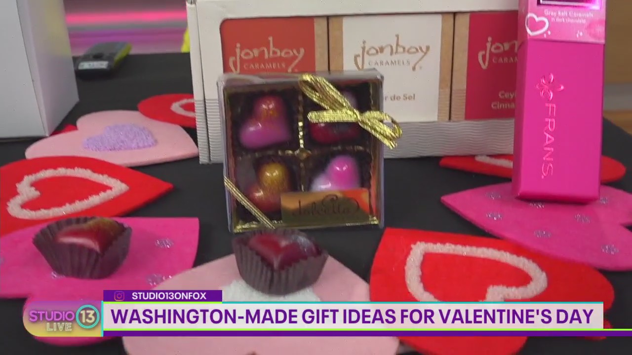 Local gift ideas for Valentine's Day with Made in Washington