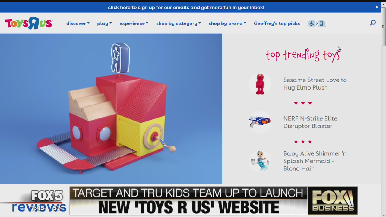 FOX Business Beat: Toys R Us Online Life; Airbnb Goodyear Blimp Promotion