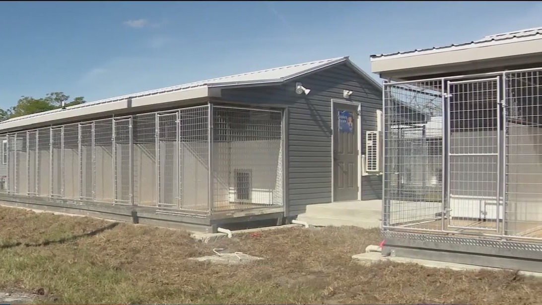 Expanded animal shelter opening in Manatee County