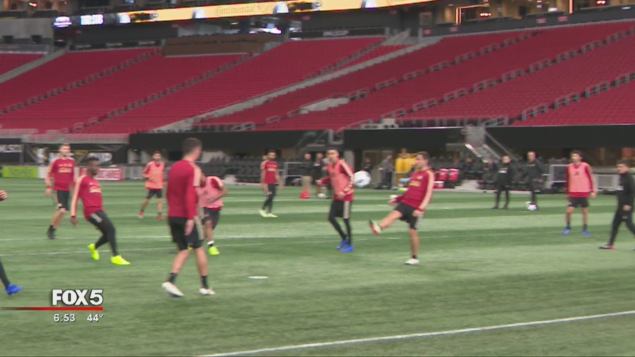 Atlanta United's final training before MLS Cup