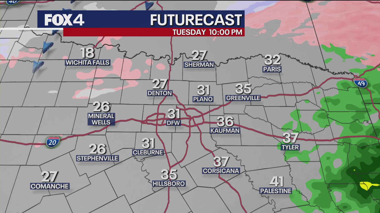 Dallas weather: Your Feb. 17 afternoon forecast