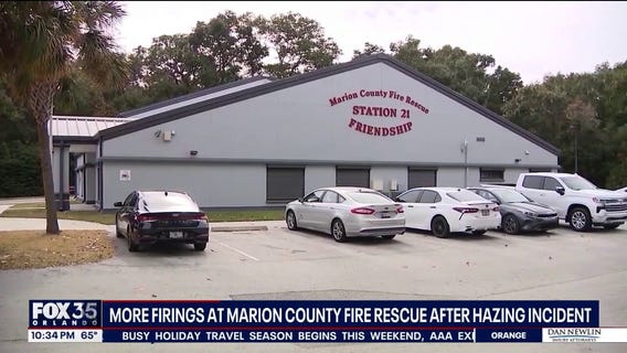 More firings at Marion County Fire Rescue after hazing incident