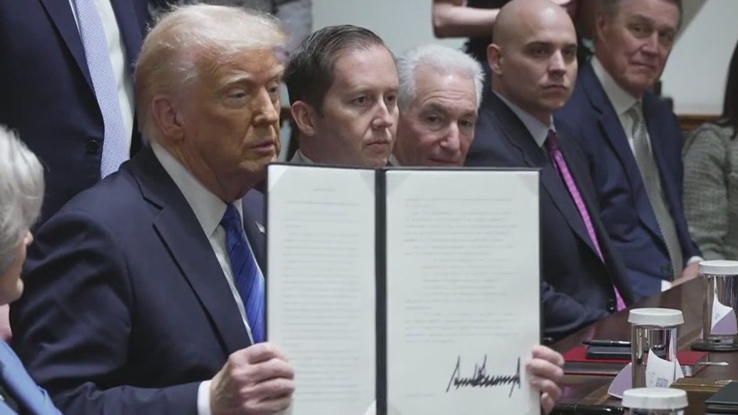 Trump signs order to require proof to vote in U.S. elections