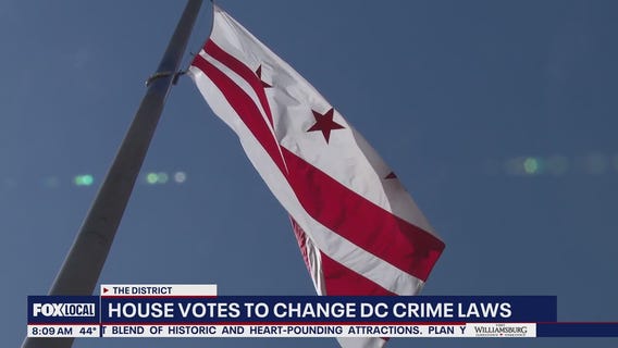 House votes to change DC crime laws