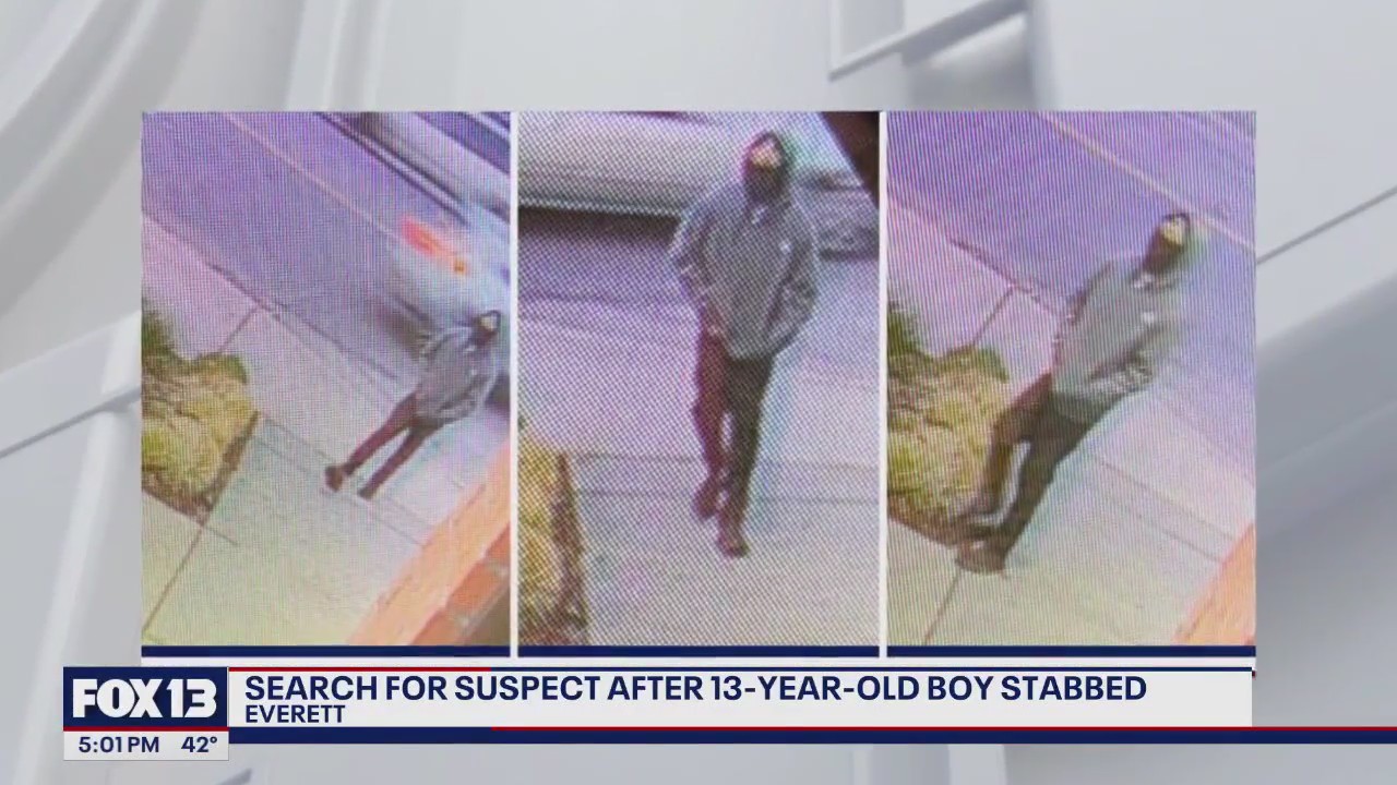 13-year-old boy stabbed in Everett