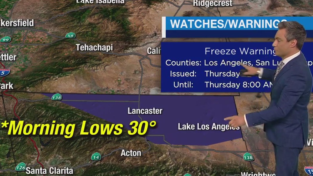 Weather forecast for Wednesday, Nov. 1