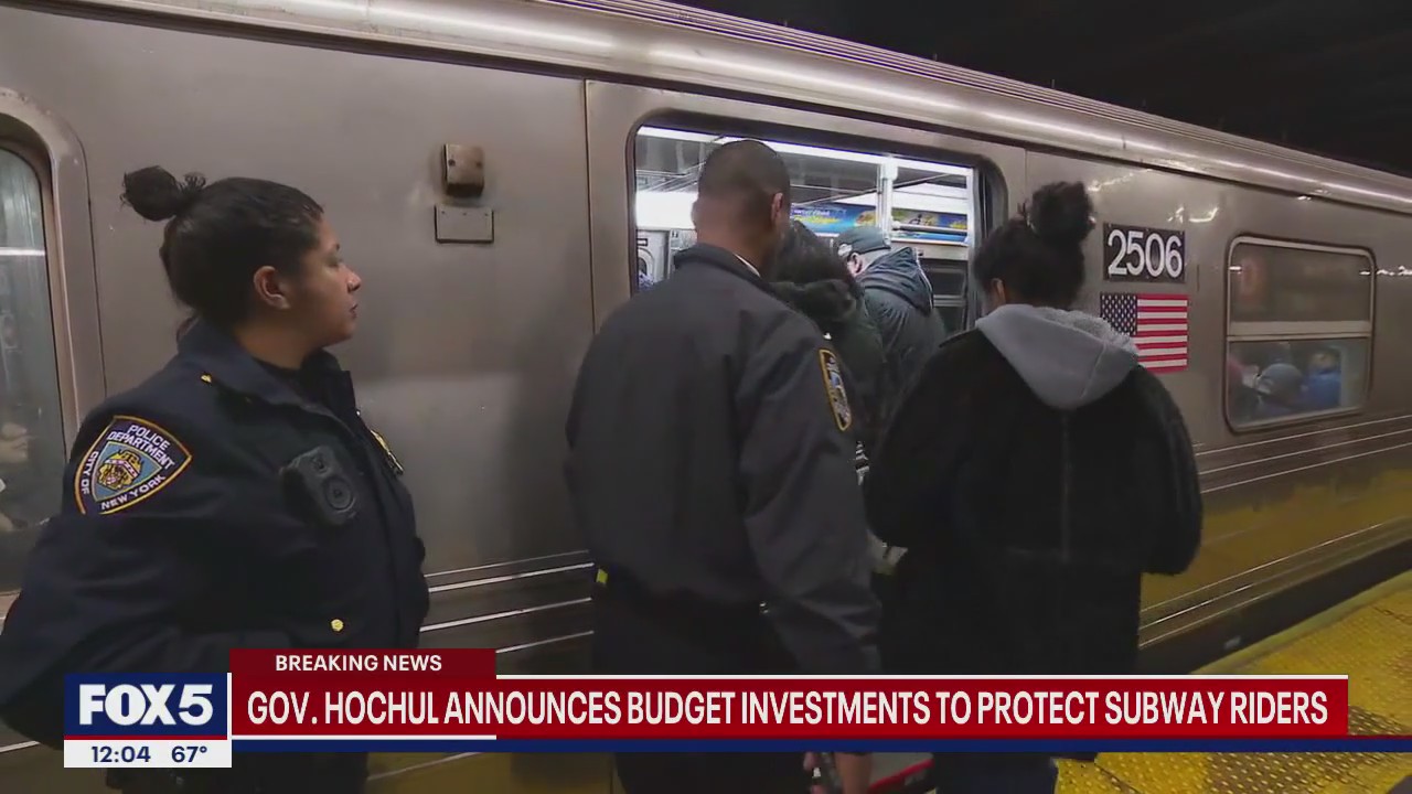 'I want a camera in every single train': Hochul announces investments to protect subway riders