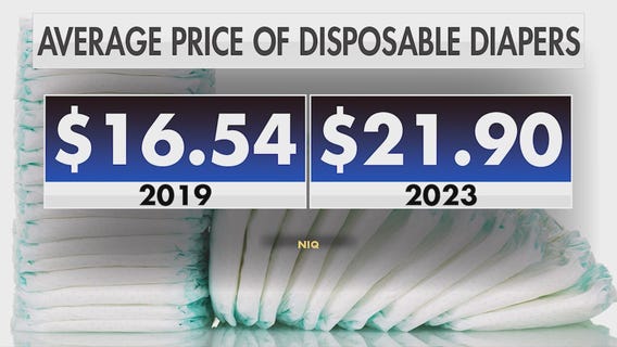 Parents struggling to afford diapers, nonprofits stepping up to help