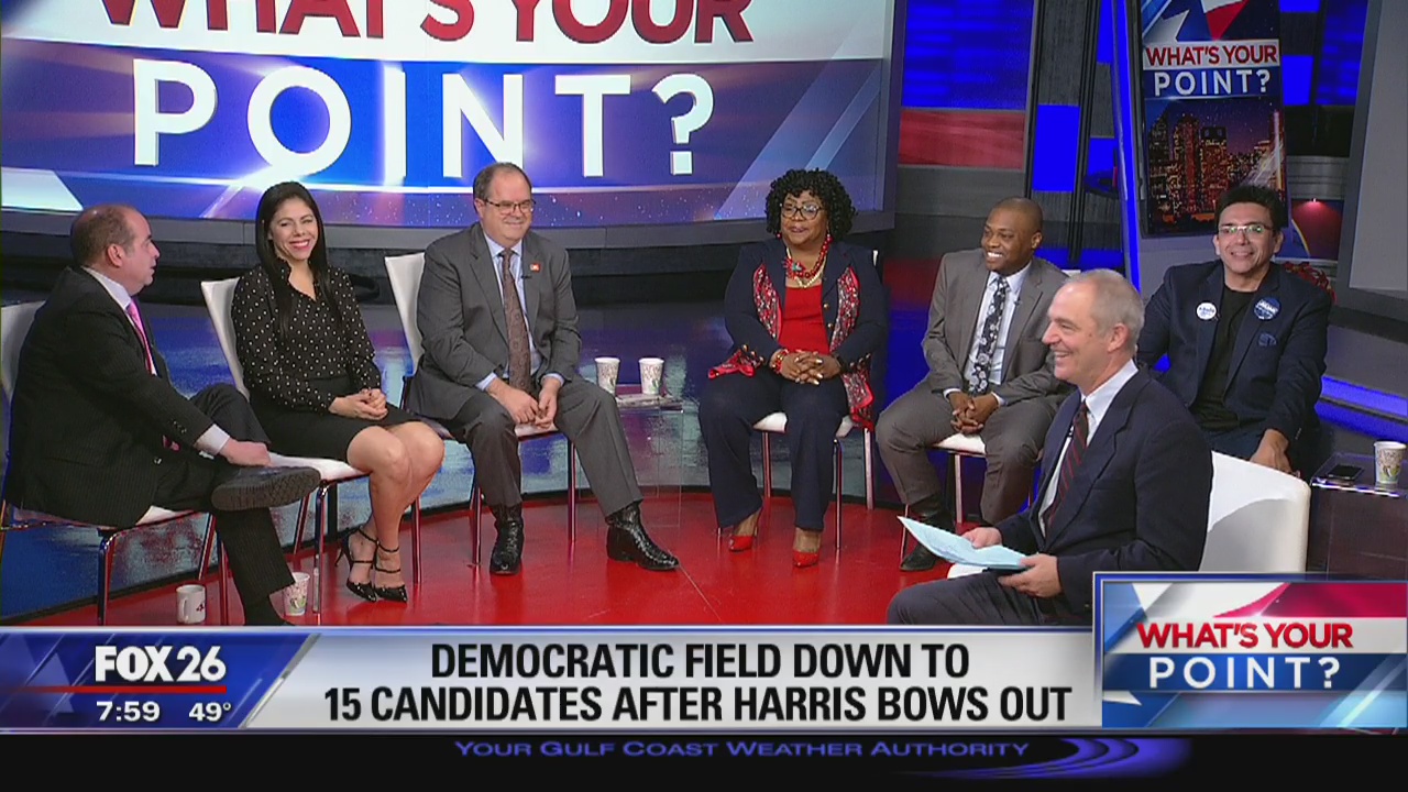 The Democratic candidates race to be president