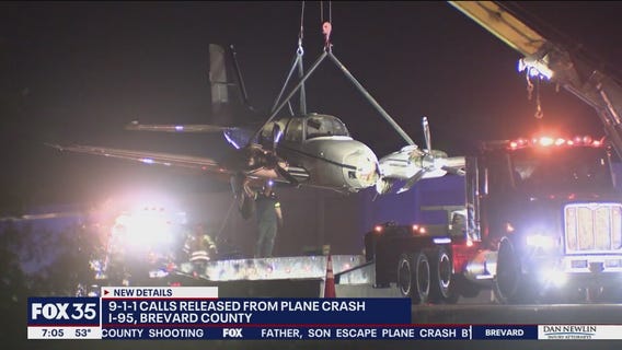 911 calls from I-95 plane crash in Brevard County released: 'It was pretty scary'