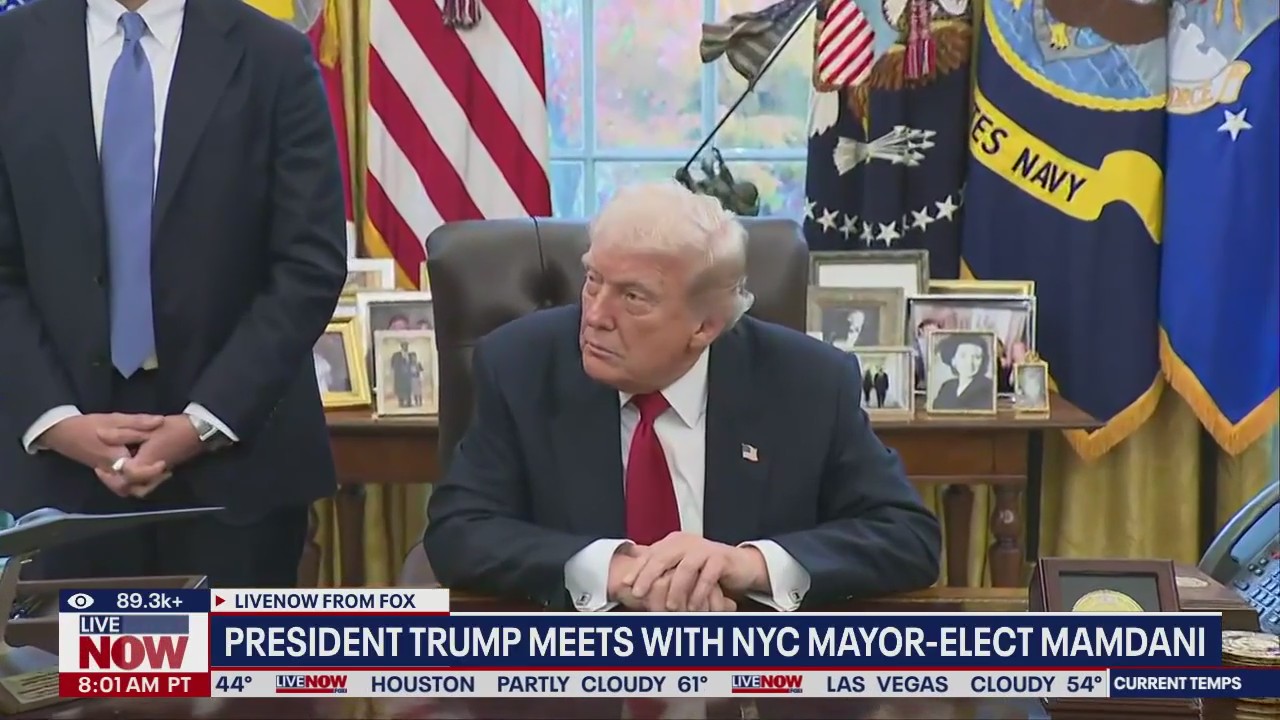 Mamdani talks to reporters after Trump meeting