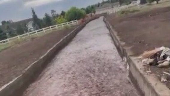 Heavy rain floods parts of Flagstaff