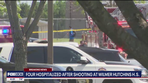 4 hurt in shooting at Wilmer-Hutchins HS in Dallas