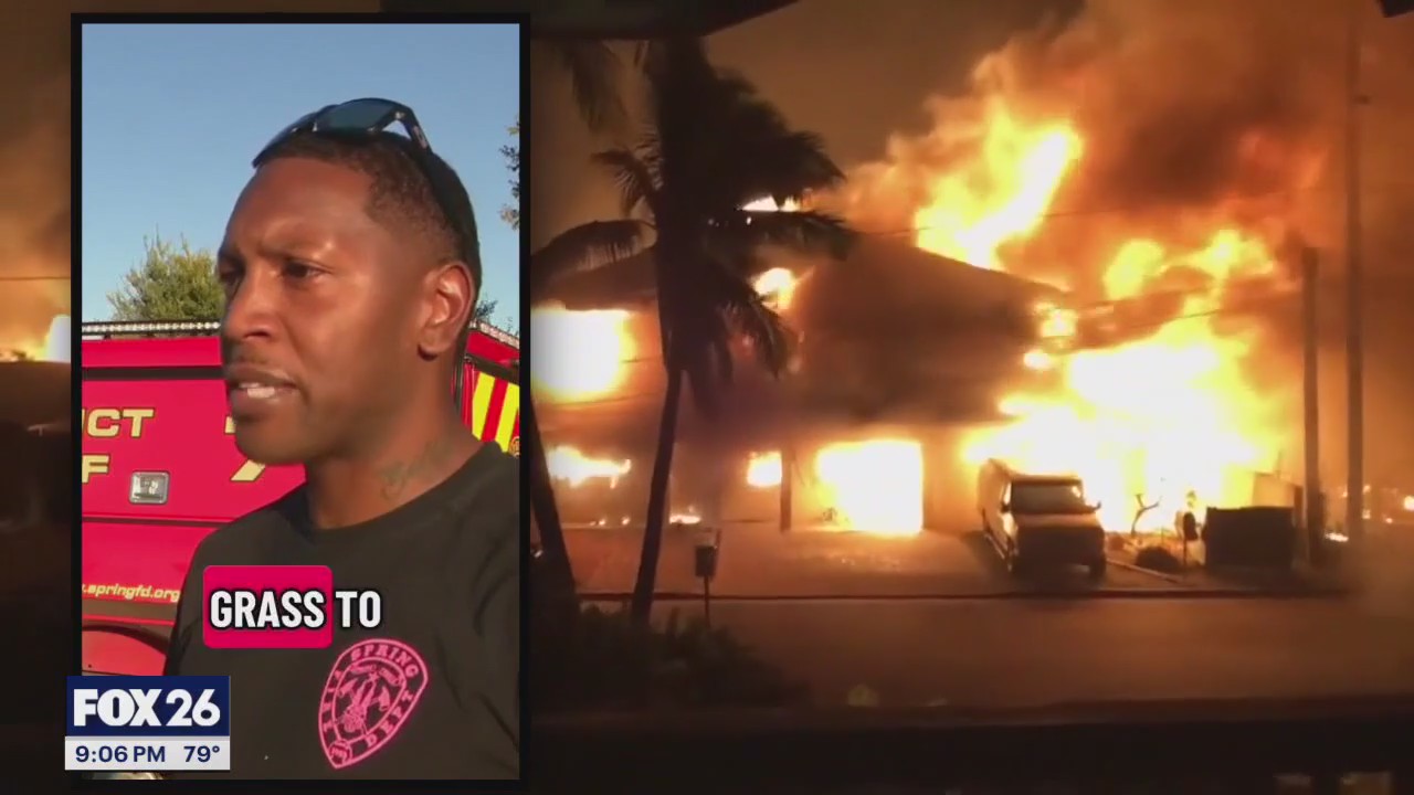 Dry conditions ignite brush fire surge