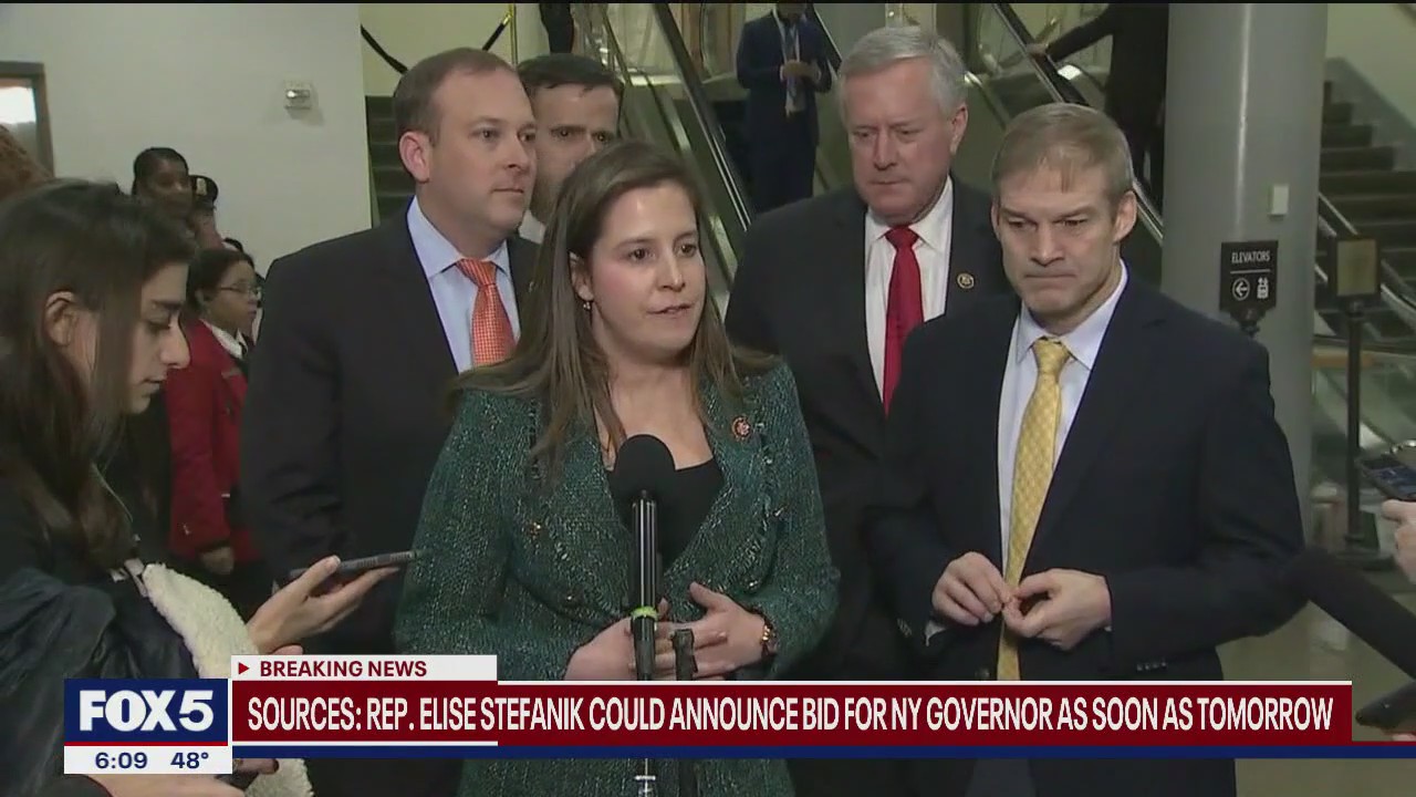 Elise Stefanik expected to announce run for NY governor