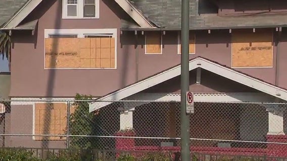 Homeless squatters taking over Hollywood homes