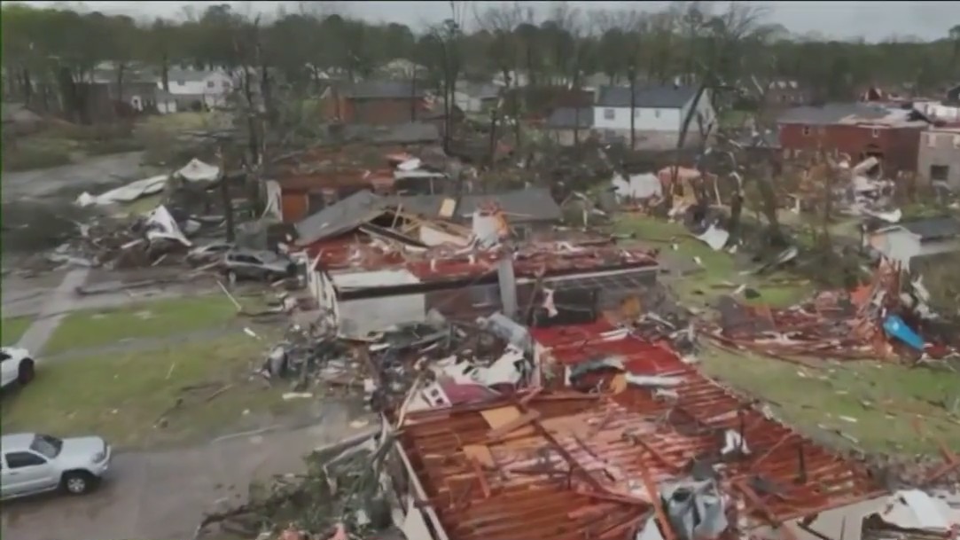 Biden declares federal disaster after deadly tornado outbreak