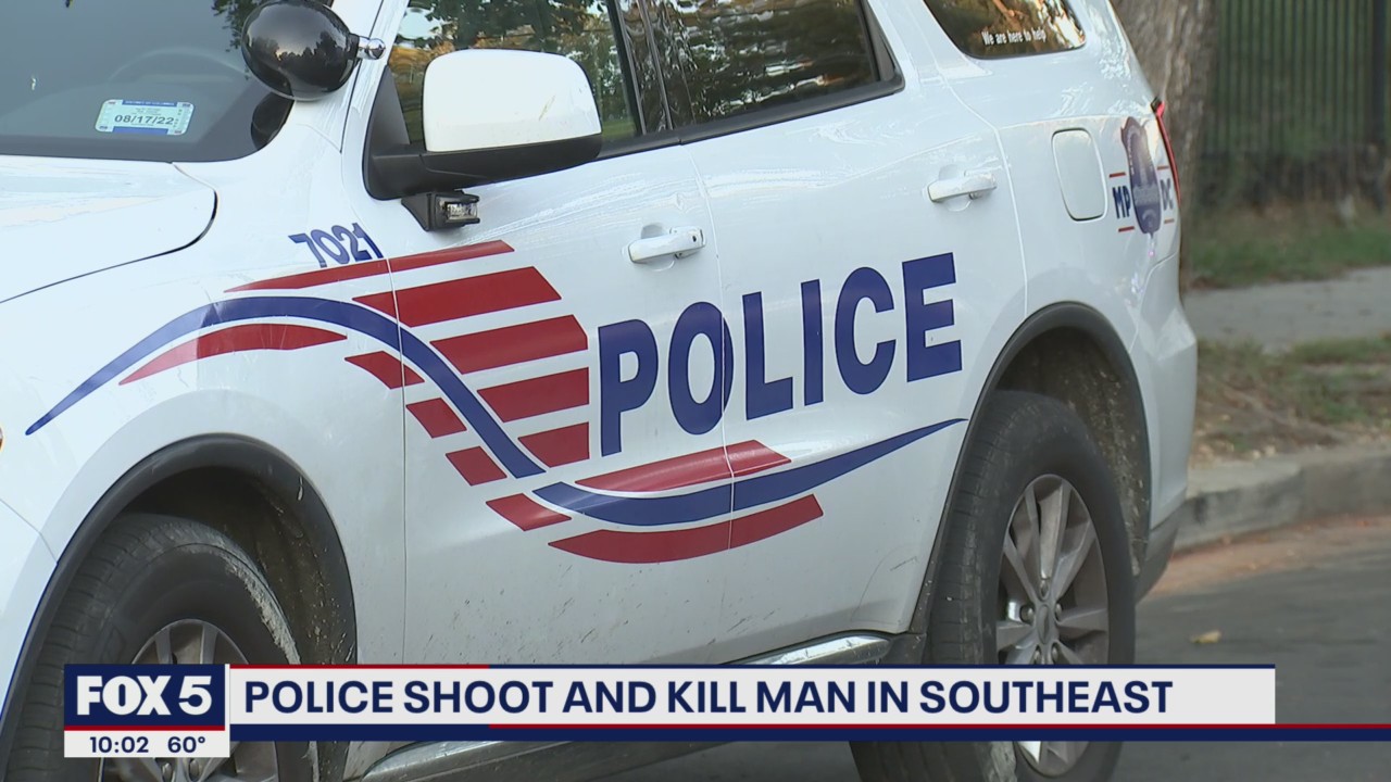 DC police shoot, kill man in Southeast | FOX 5 DC