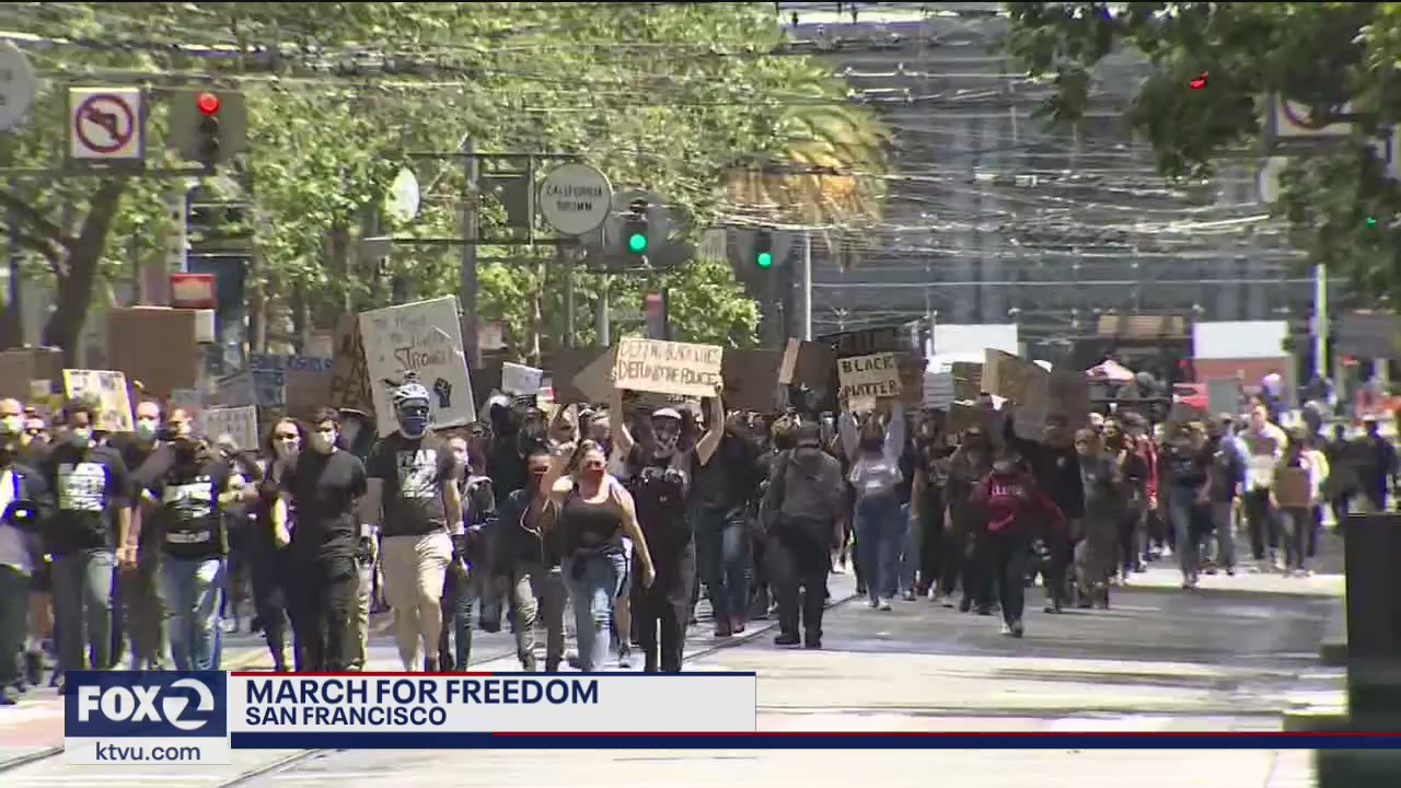 Demonstrations of all kinds on full display around the Bay Area