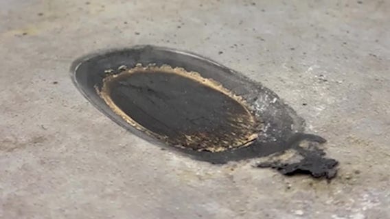 Woodstock elevator damaged by mini motorbike