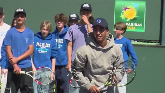 Voices for Change: Babolat hosts Palisades tennis teams at BNP Paribas Open
