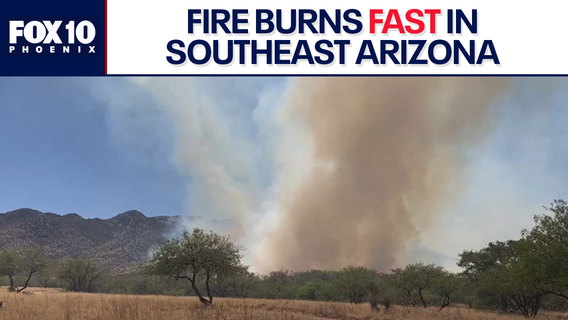 Stronghold Fire erupts in Cochise County