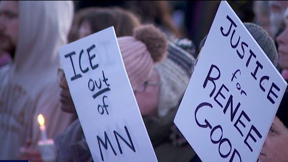 Vigil for Renee Good outside State Capitol