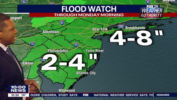 Weather Authority: Saturday 10 p.m. update